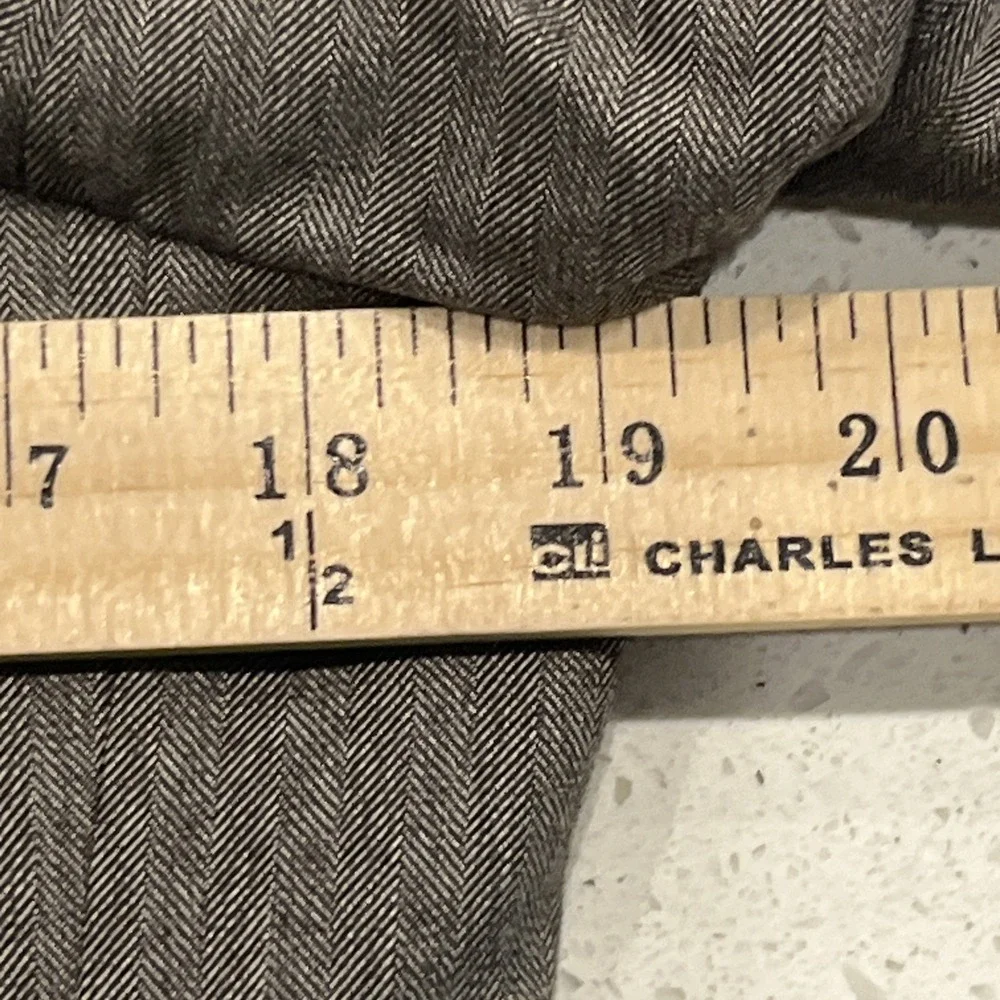 Banana Republic Blazer Mens 38S Gray Tailored Slim Textured Suit Jacket 2 Button